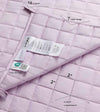 Product: YNM Weighted Blanket 15lb | Color: Sateen Lavender 3.0