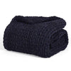 Product: Knitted Weighted Blanket 25lb | Color: Chenille Night Sky