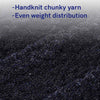 Product: Knitted Weighted Blanket 25lb | Color: Chenille Night Sky