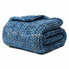 Product: Knitted Weighted Blanket 10lb | Color: Modal Tie Dye Boundless Sea