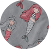 Product: Weighted Blanket Duvet Covers Kid's Size | Swatch: Minky Mermaid