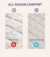 Product: Exclusive Polyester Weighted Blanket | Color: Velvet Beige 3.0