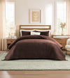 Product: Exclusive Polyester Weighted Blanket | Color: Velvet Brown 3.0