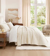 Product: Exclusive Polyester Weighted Blanket | Color: Velvet Cream 3.0