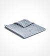 Product: Cotton Weighted Blanket Duvet Cover | Color: Blue White Stripe