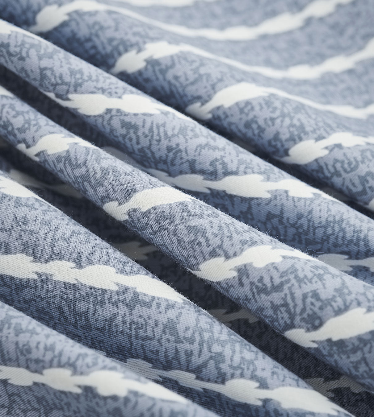 Product: Cotton Weighted Blanket Duvet Cover | Color: Blue White Stripe