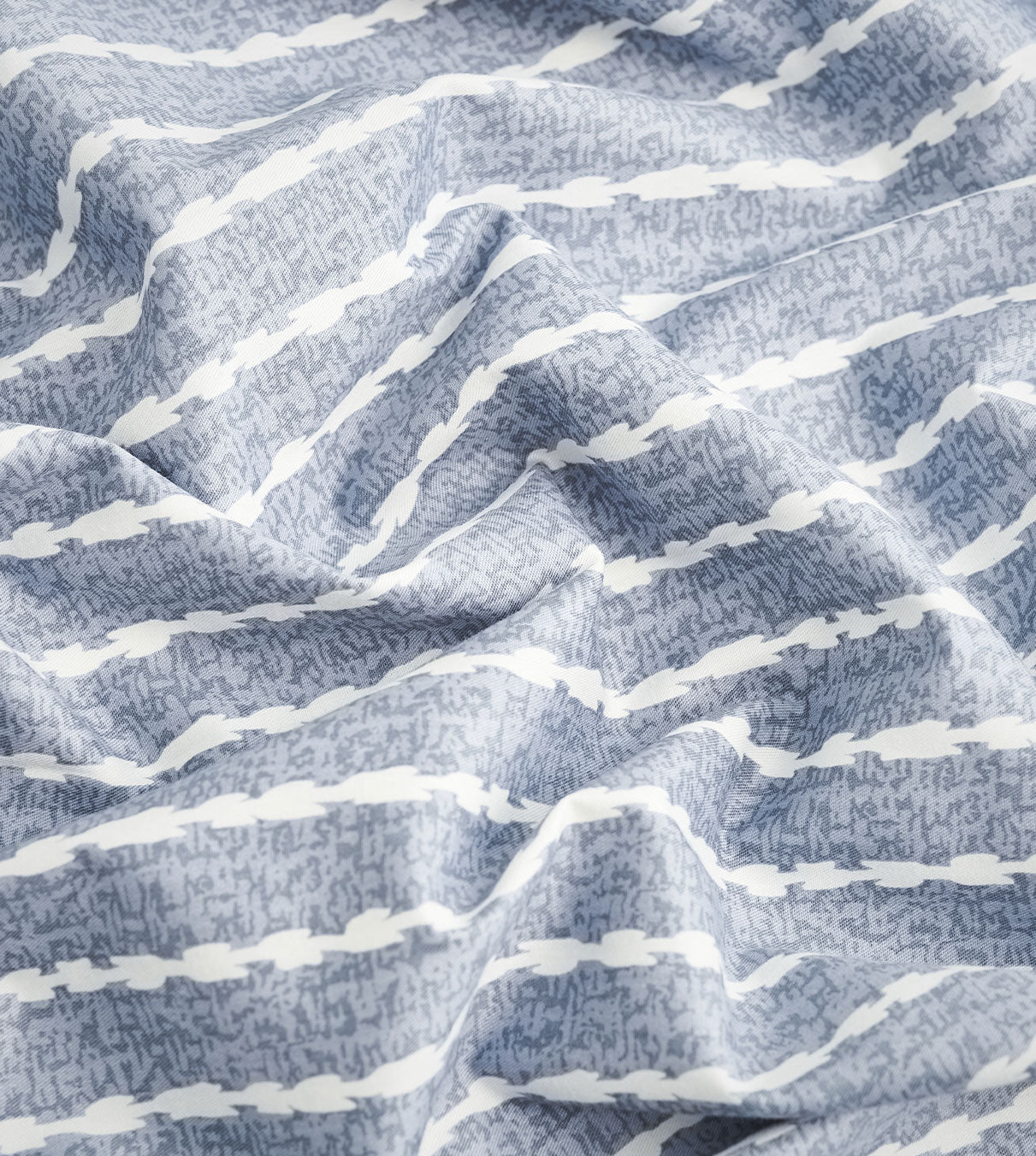 Product: Cotton Weighted Blanket Duvet Cover | Color: Blue White Stripe