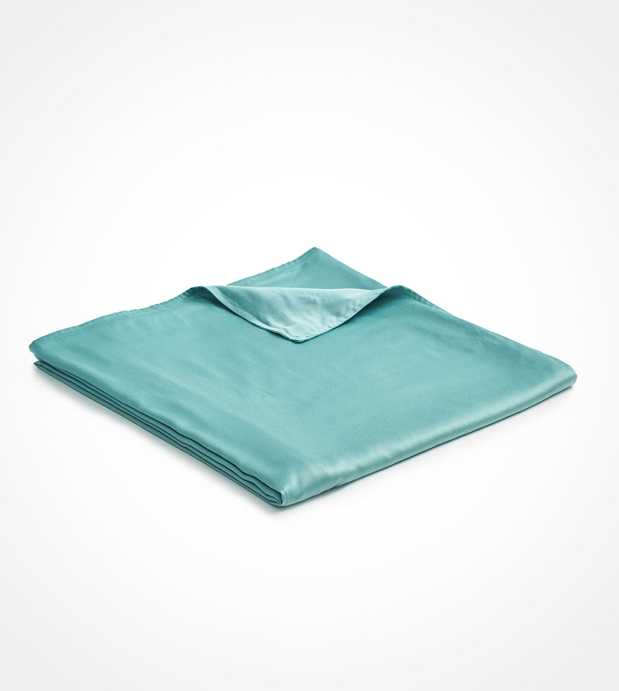 Product: Bamboo Weighted Blanket Duvet Cover | Color: Bamboo Fresh Mint