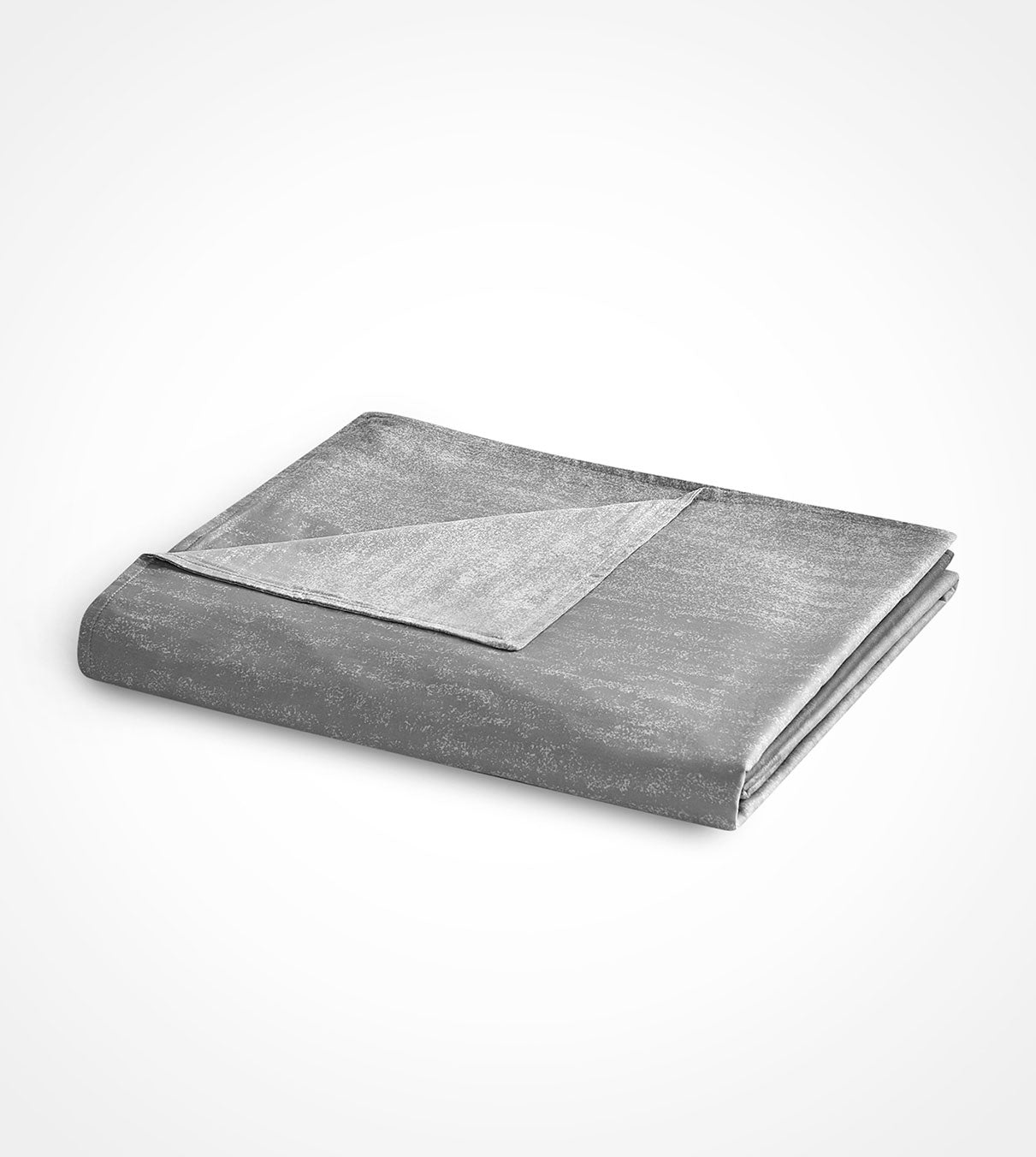 Product: Bamboo Weighted Blanket Duvet Cover | Color: Bamboo Gradient Dark Grey