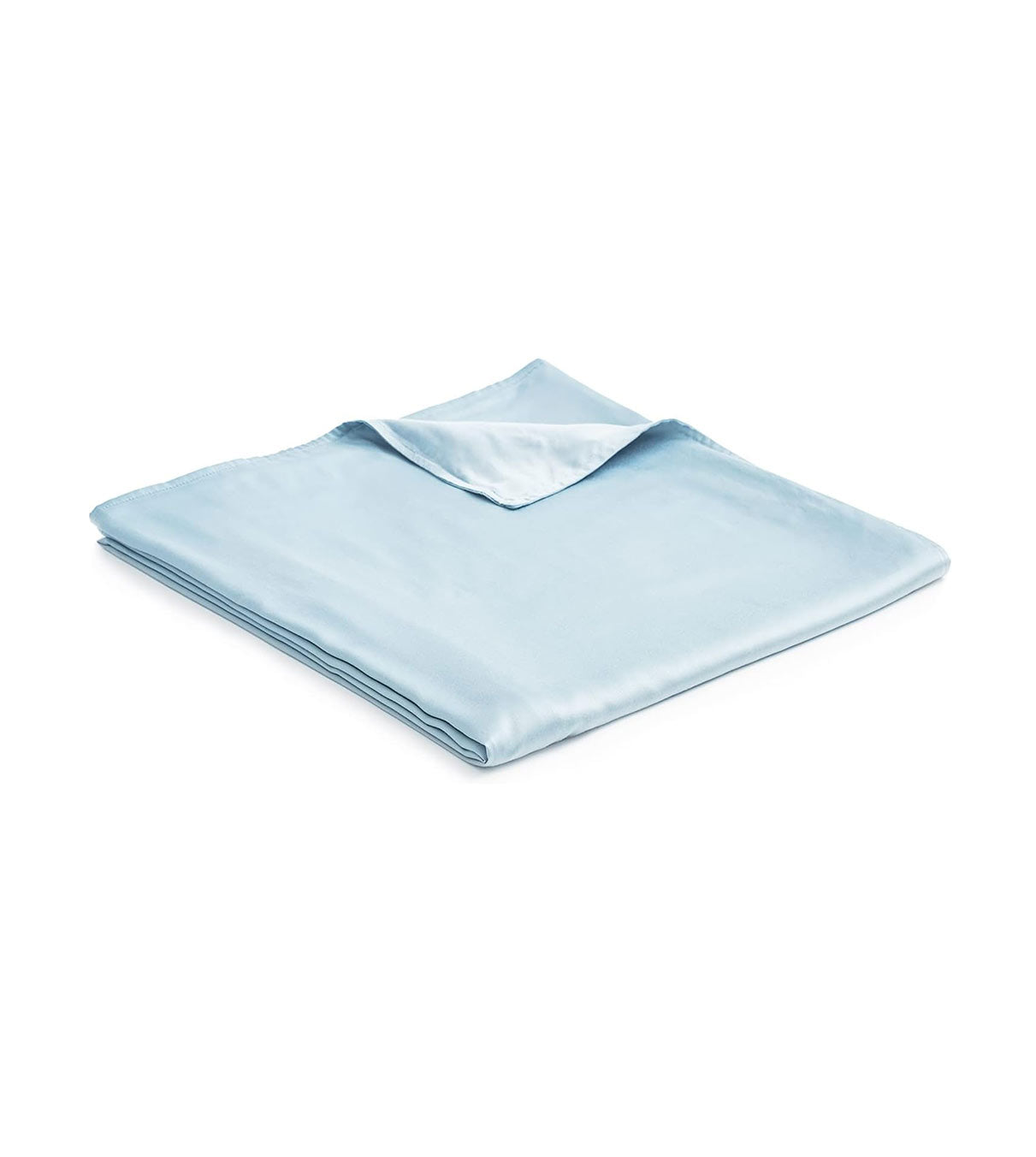 Product: Weighted Blanket Duvet Covers Twin Size | Color: Bamboo Light Blue