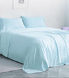 Product: Bamboo Weighted Blanket Duvet Cover | Color: Bamboo Light Blue