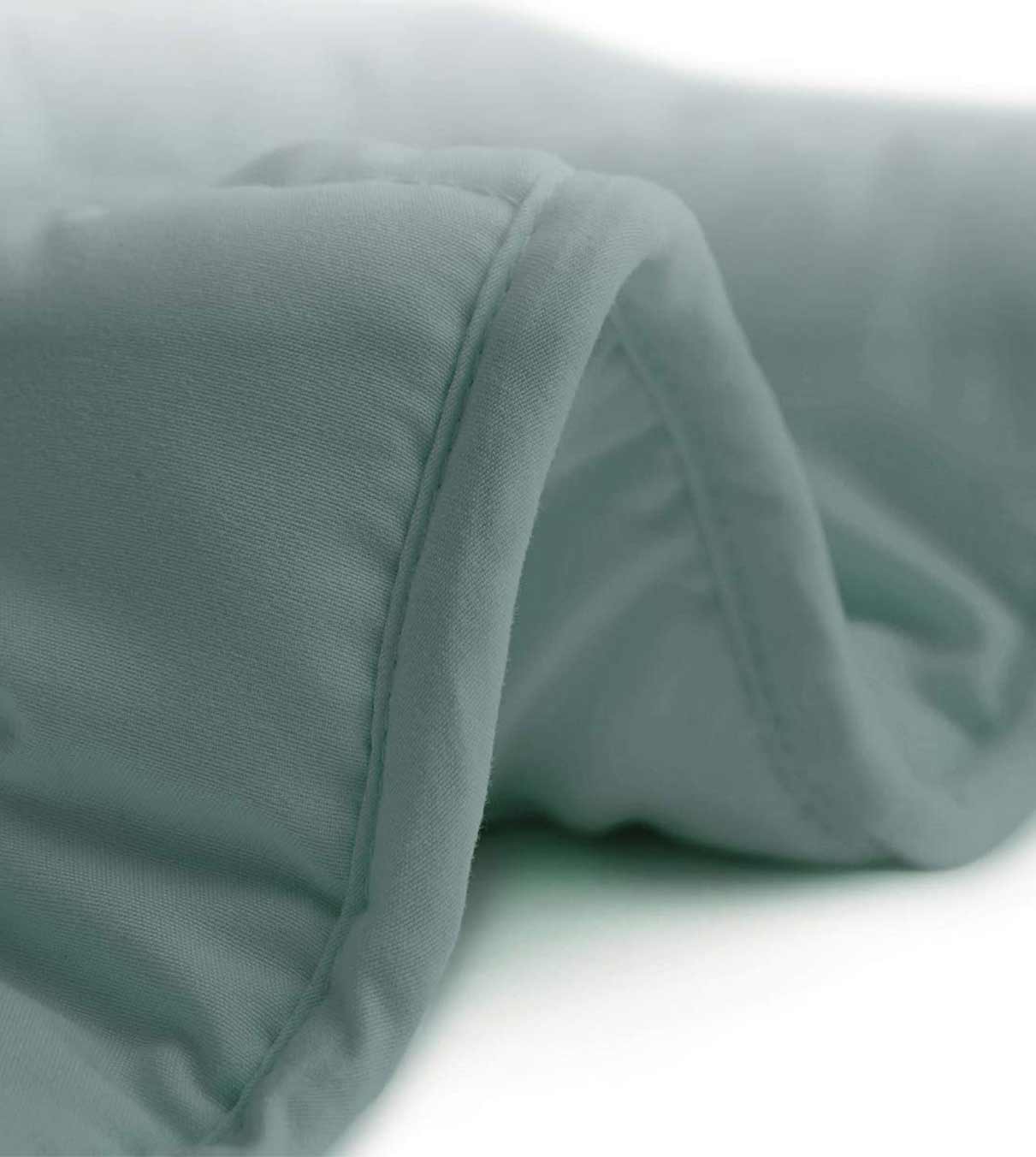 Product: Cotton Weighted Blanket Duvet Cover | Color: Sprout Green