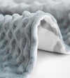 Product: Queen Size Weighted Blanket Duvet Cover | Color: Minky Lattice Scroll