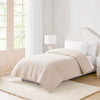 Product: Cotton Weighted Blanket Duvet Cover | Color: 3 Side Zipper - Waffle Oatmeal