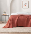 Product: Exclusive Bamboo Weighted Blanklet | Color: Carribean Sunset