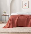 Product: YNM Weighted Blanket 15lb | Color: Bamboo Caribbean Sunset 3.0