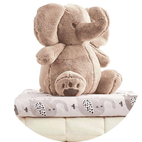 Product: Kids Weighted Animal Set | Swatch: Elephant Set