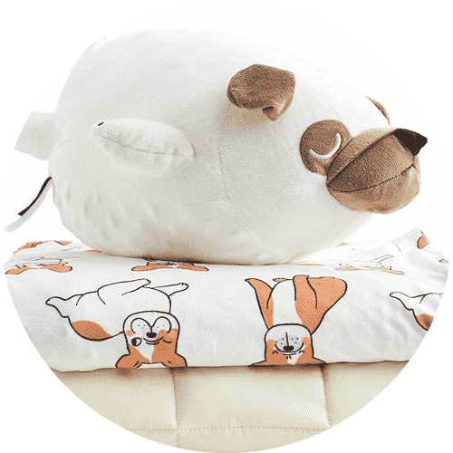 Product: Kids Weighted Animal Set | Swatch: Puppy Set