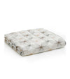 Product: YNM Weighted Blanket 7lb | Color: Bamboo Khaki Flower 3.0