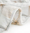 Product: Cooling Bamboo Weighted Blanket | Color: Khaki Flower