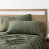 Product: Pillowcase Set | Color: Linen Army Green