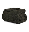 Product: 15lb Knitted Weighted Blanket | Color: Chenille Mysterious Forest