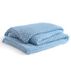 Product: Chunky Cable Knit Throw | Color: Aqua Blue