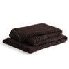 Product: Chunky Cable Knit Throw | Color: Chocolate Brown