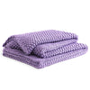 Product: Chunky Cable Knit Throw | Color: Lilac Purple