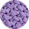 Product: Chunky Cable Knit Throw | Swatch: Lilac Purple