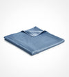 Product: Cooling Weighted Blanket Duvet Cover | Color: 3 Side Zipper - Bamboo Blue Gray