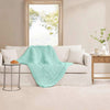 Product: Knitted Chunky Throw | Color: Cooling Green Throw
