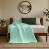 Product: Knitted Chunky Throw | Color: Cooling Green Throw