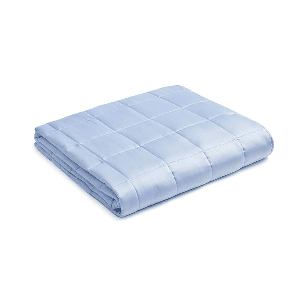 Product: Cooling Bamboo Weighted Blanket | Color: Purple