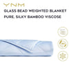 Product: Cooling Bamboo Weighted Blanket | Color: Purple