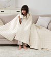 Product: YNM Weighted Blanket 10lb | Color: Bamboo Champagne Beige 3.0