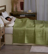 Product: YNM Weighted Blanket 10lb | Color: Bamboo Matcha Green 3.0