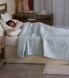 Product: Exclusive Bamboo Weighted Blanket | Color: Bamboo Spearmint Green 3.0