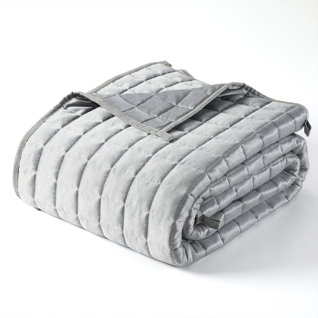 Product: YNM Weighted Blanket 30lb | Color: Cooling PE Ice Grey 3.0