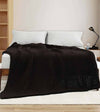 Product: 15lb Knitted Weighted Blanket | Color: Cotton Chocolate Brown