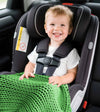 Product: Knitted Cotton Weighted Blanket | Color: Green