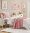 Product: Knitted Cotton Weighted Blanket | Color: Pink