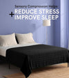 Product: Exclusive Cotton Weighted Blanket | Color: Black