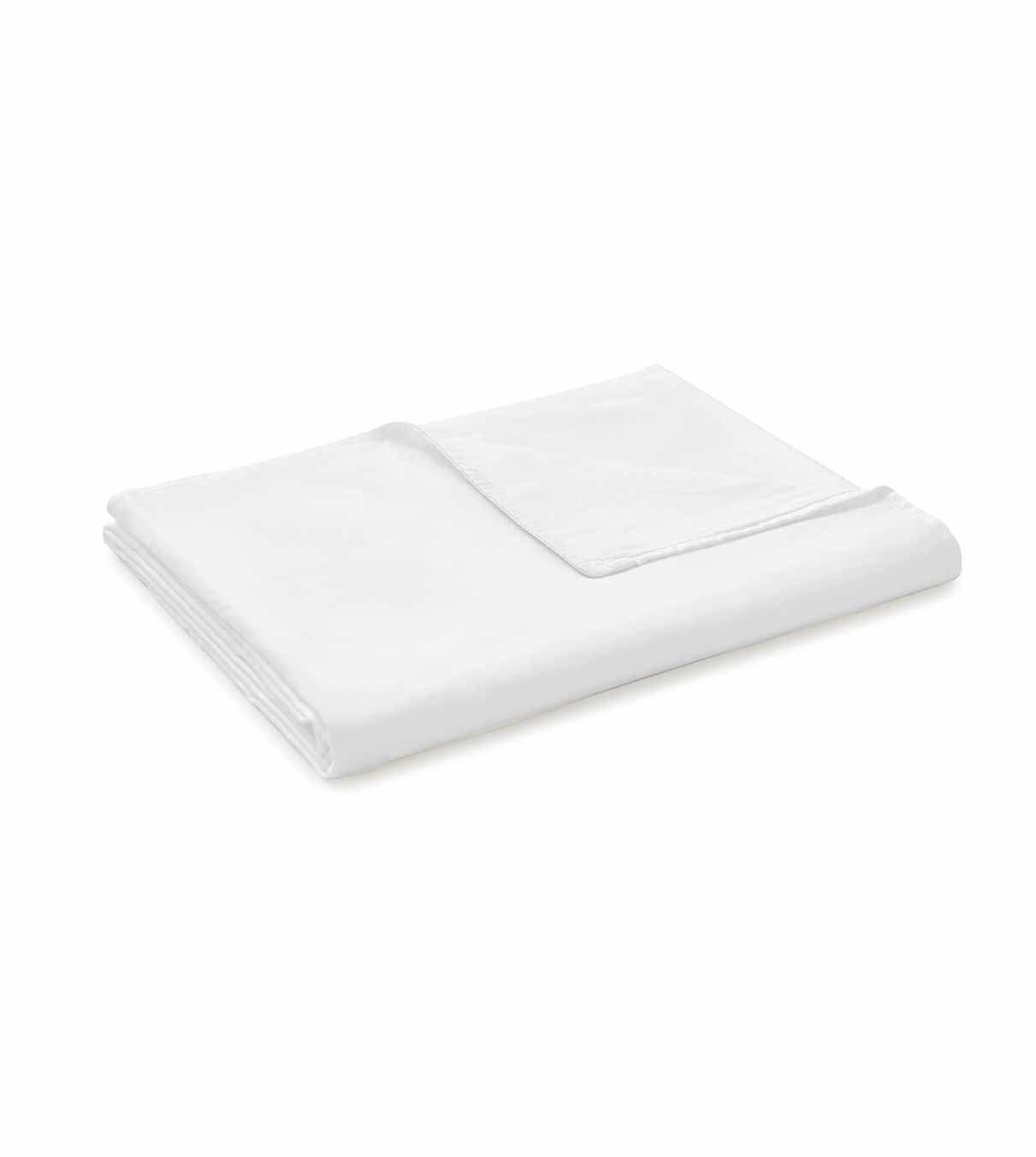 Product: Cotton Weighted Blanket Duvet Cover | Color: 3 Side Zipper - Cotton White