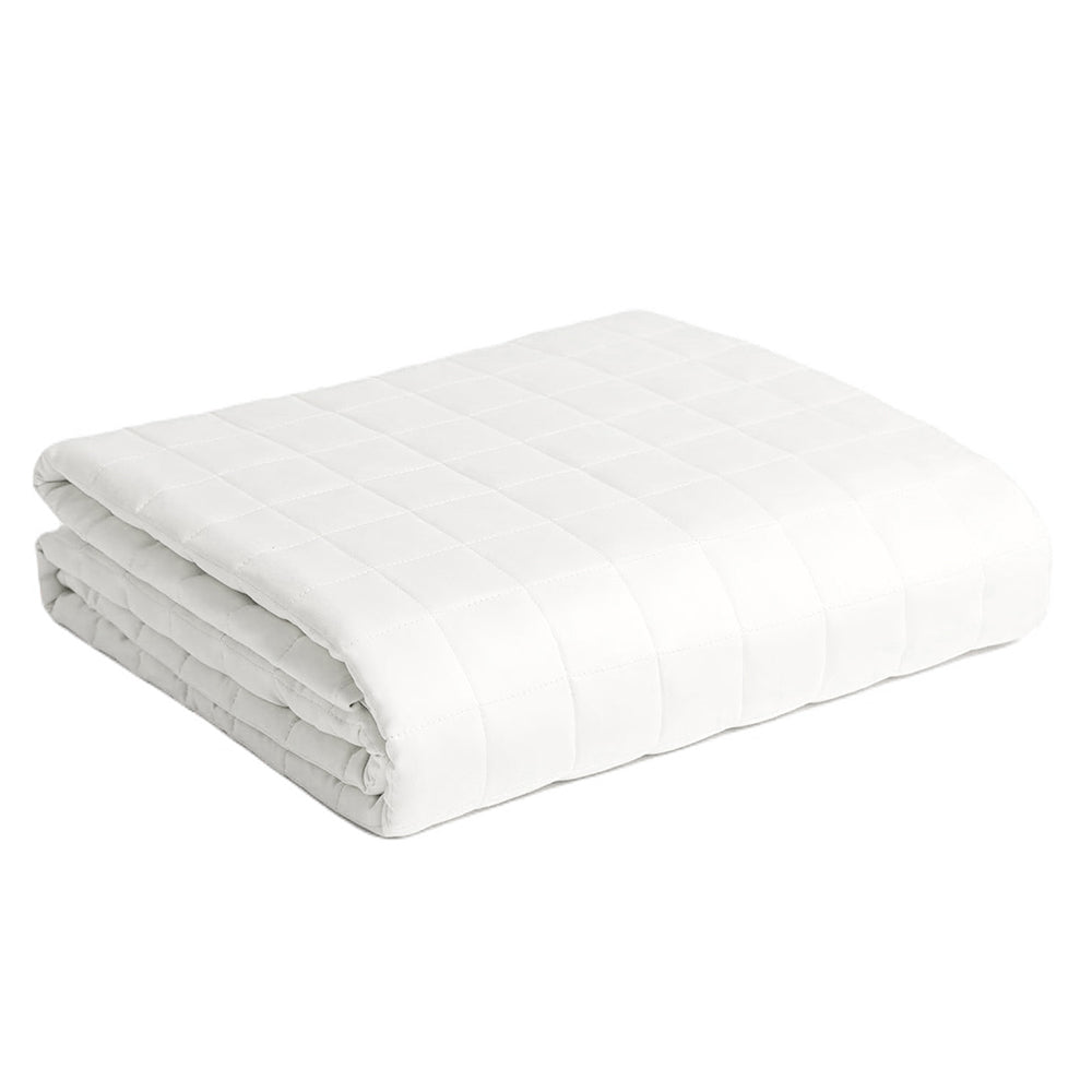 Product: Exclusive Bamboo Weighted Blanklet | Color: White