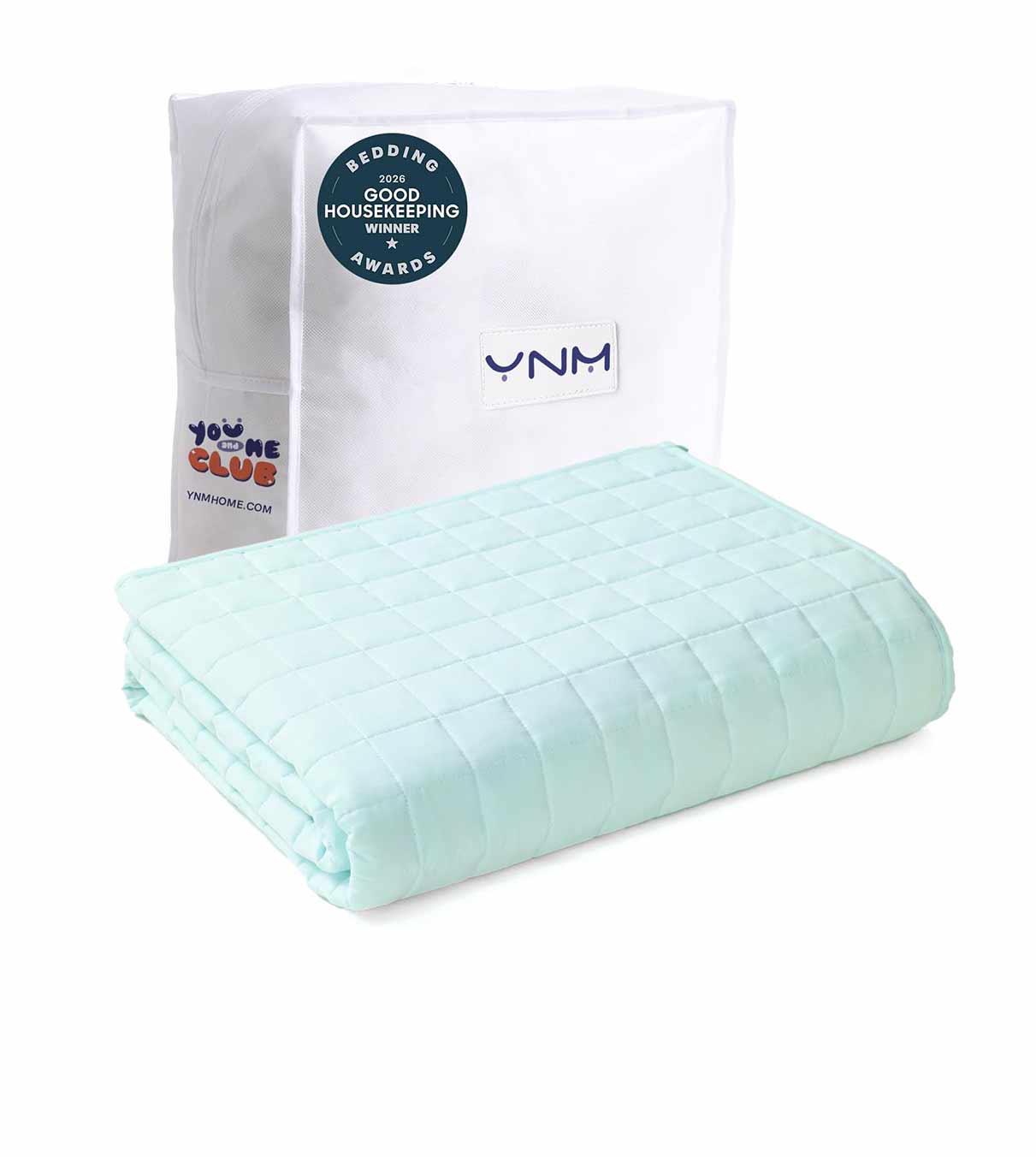 Product: Exclusive Polyester Weighted Blanket | Color: Microfiber Mint Green 3.0