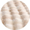 Product: Faux-Fur Weighted Blanket | Swatch: Bubble Tie-dye Khaki 3.0