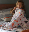 Product: Kids Original Cotton Weighted Blanket | Color: Terrazzo