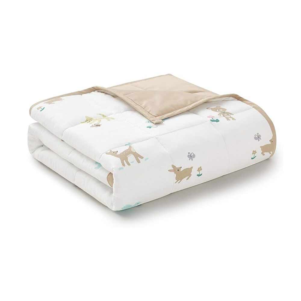 Product: Kids Original Cotton Weighted Blanket | Color: Mocha Bear