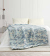 Product: 20lb Knitted Weighted Blanket | Color: Modal Tie Dye Calm Sea